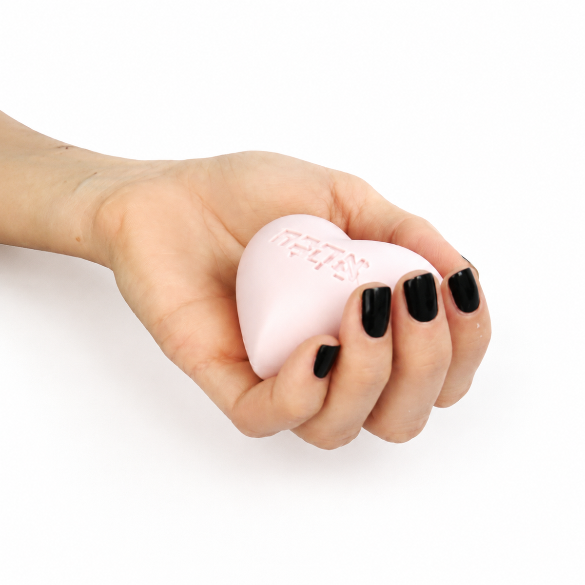 Fragrant heart-shaped soap - with love