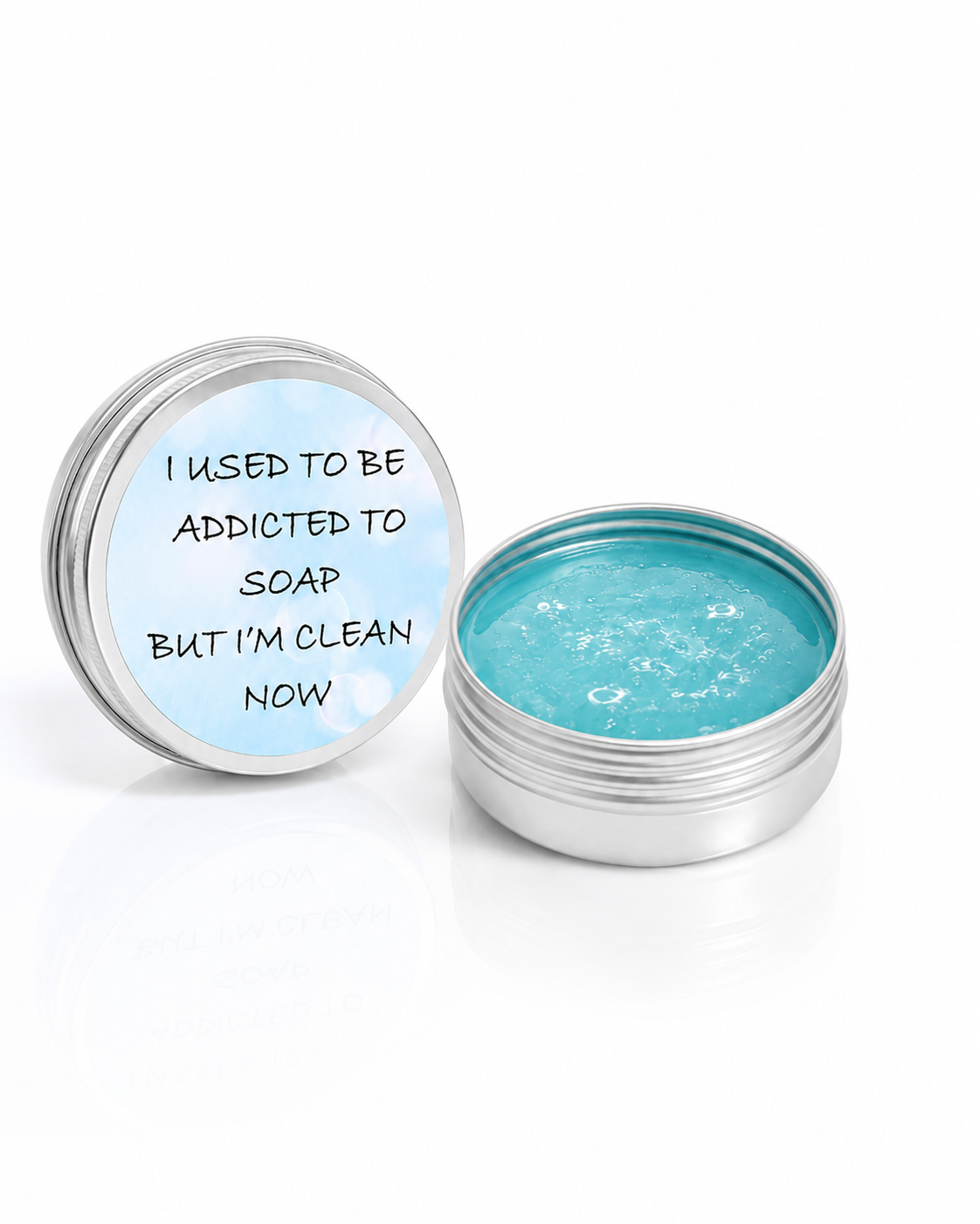 סבון ג'לי - מכור לסבון (הצבע בסבון יכול להשתנות בהתאם למלאי)