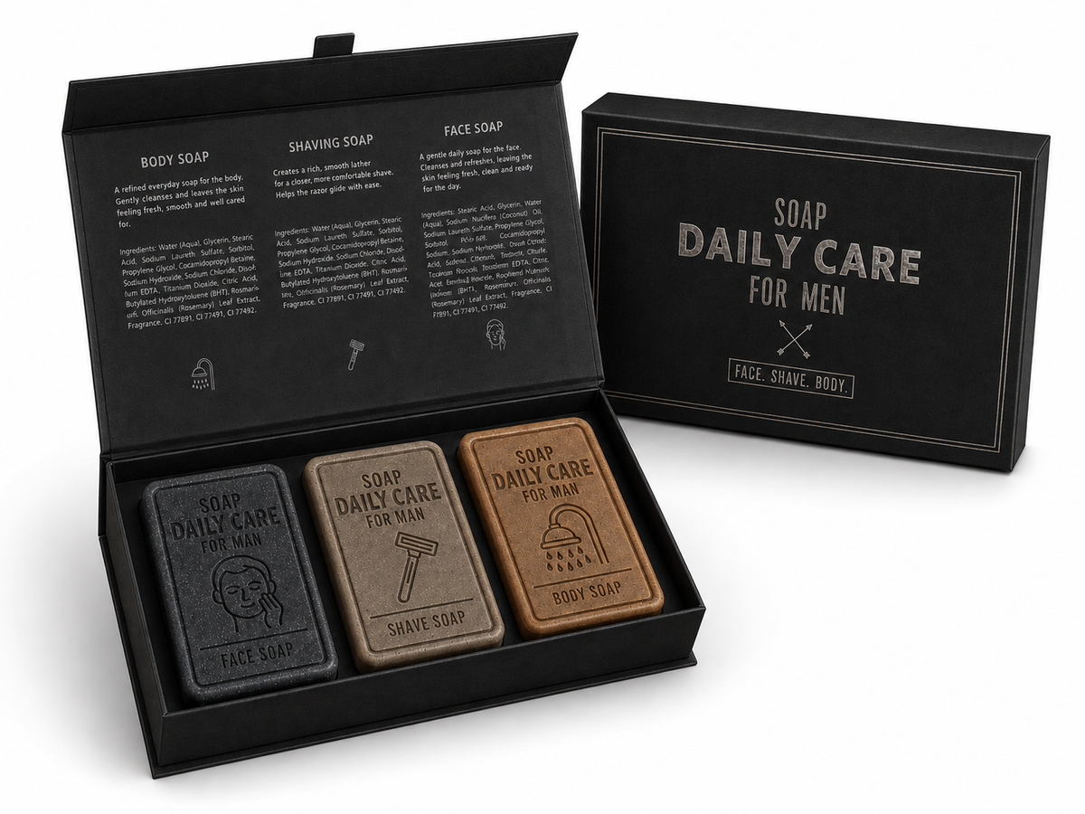 DAILY CARE FOR MEN – Men's grooming kit