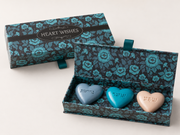Words from the Heart - Blue Brown Rustic Model