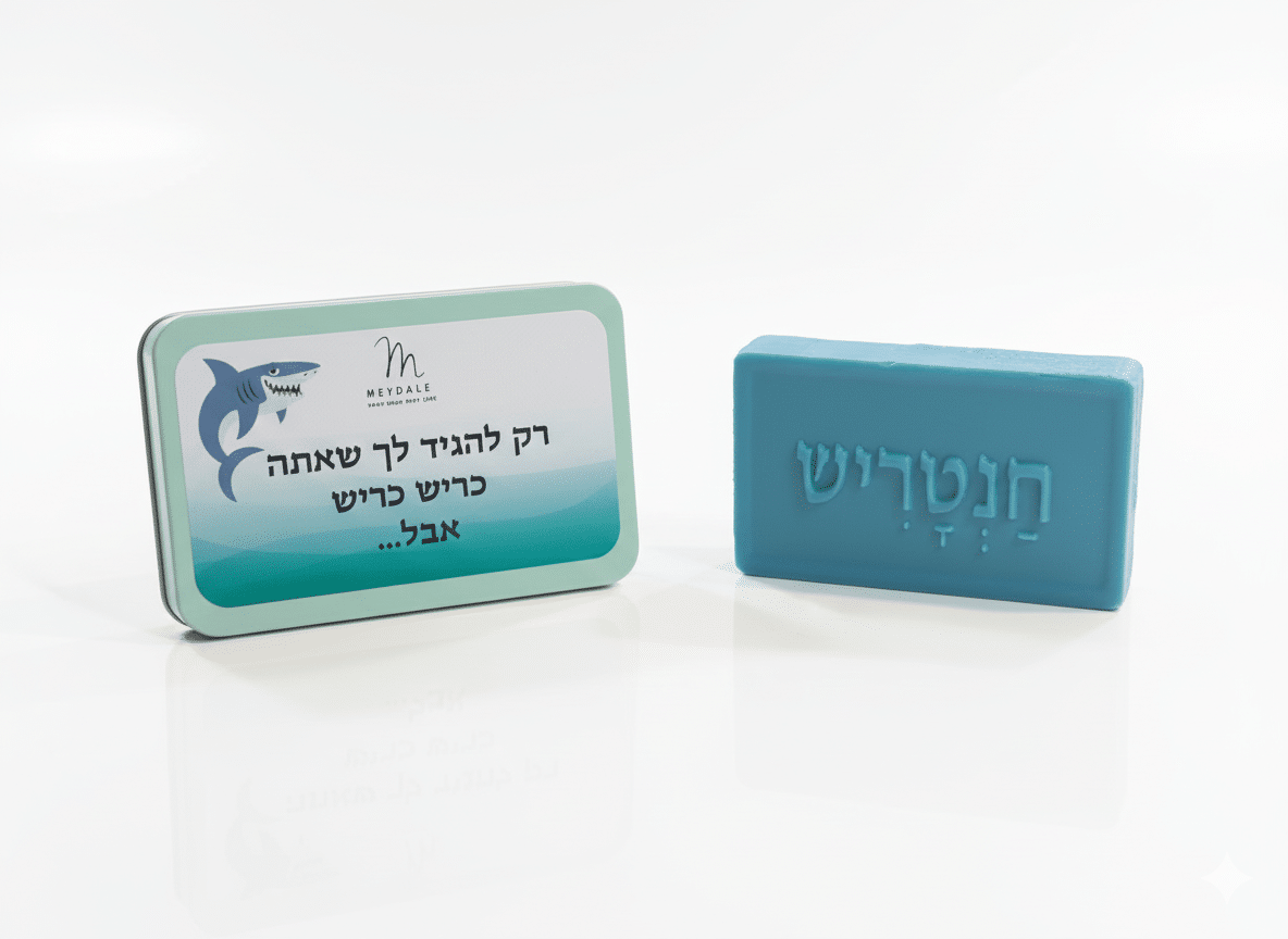 Shark soap - it's shark, but it's sharky.