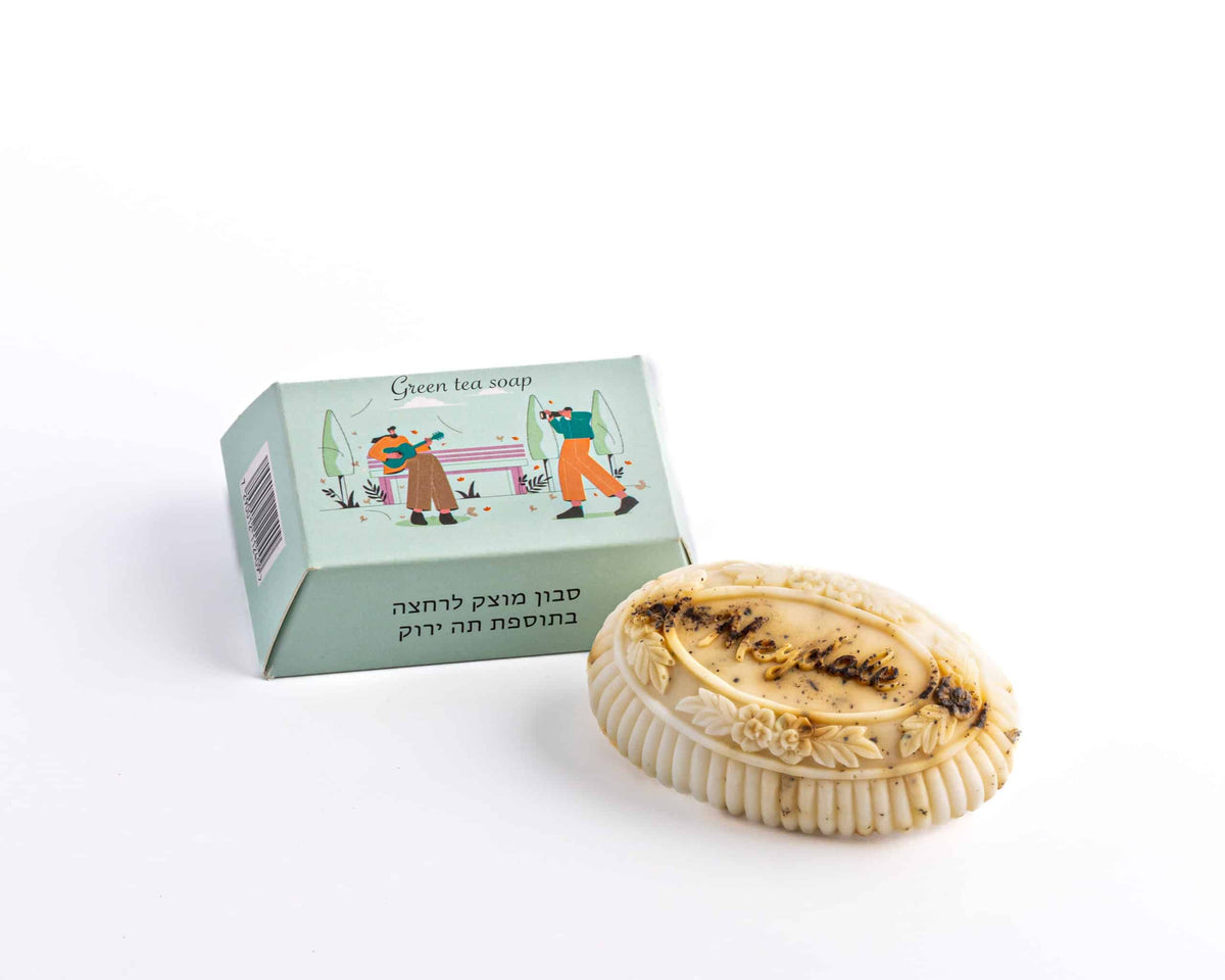 Green Tea Exfoliating Soap 140g Obally