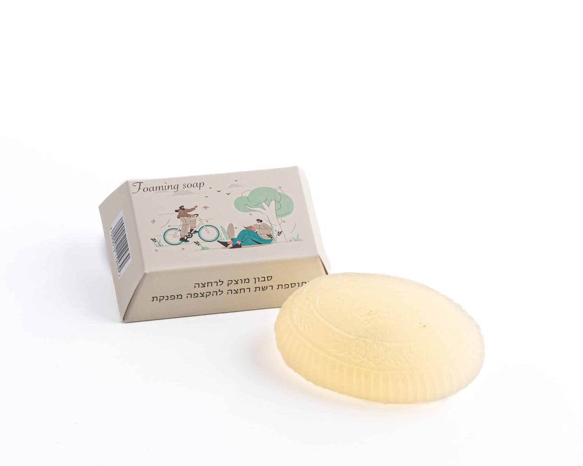Oval Bath Soap with Net 140g