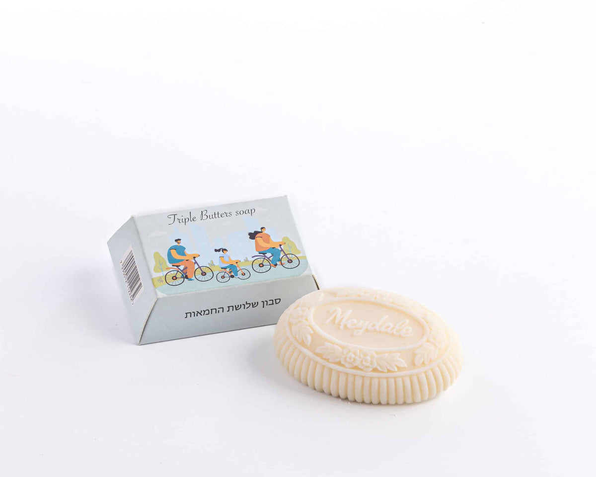 Triple Butter Soap, 140g, Oval