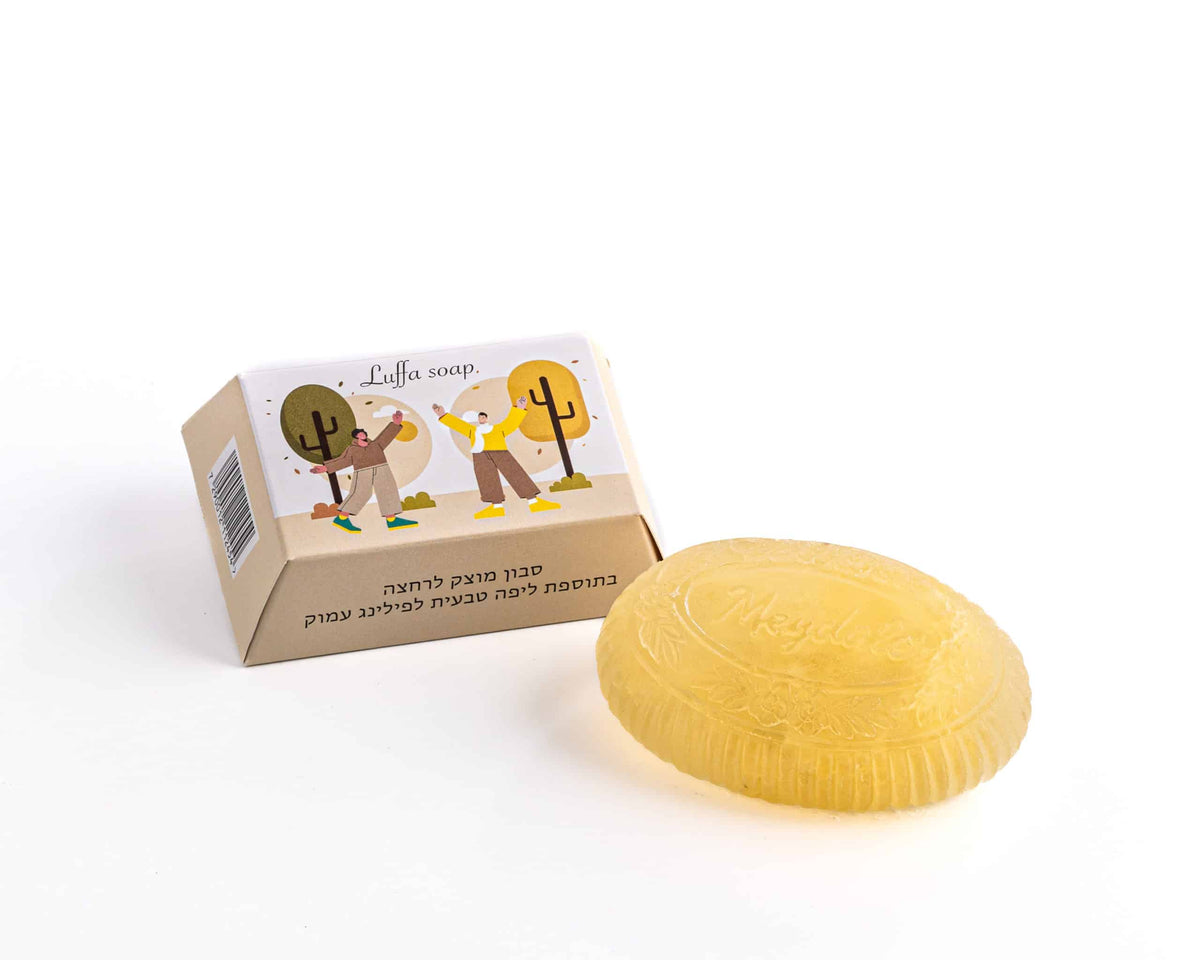 Natural Loofah Soap 140g Oval