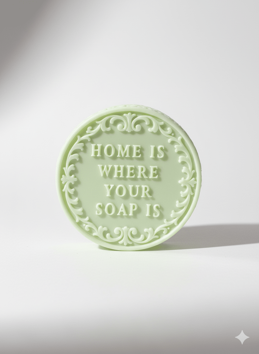 סבון - HOME IS WHERE YOUR SOAP IS