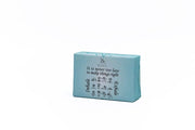 100g rectangular soap – IT IS NEVER TOO LATE TO MAKE THINGS RIGHT