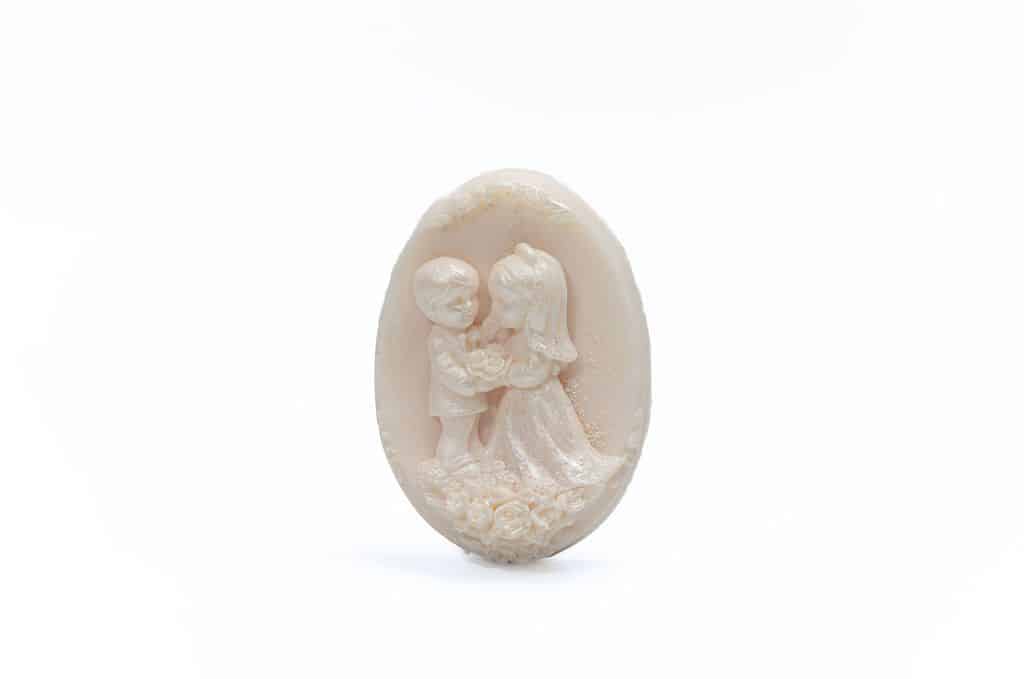 Bride Groom Oval Soap