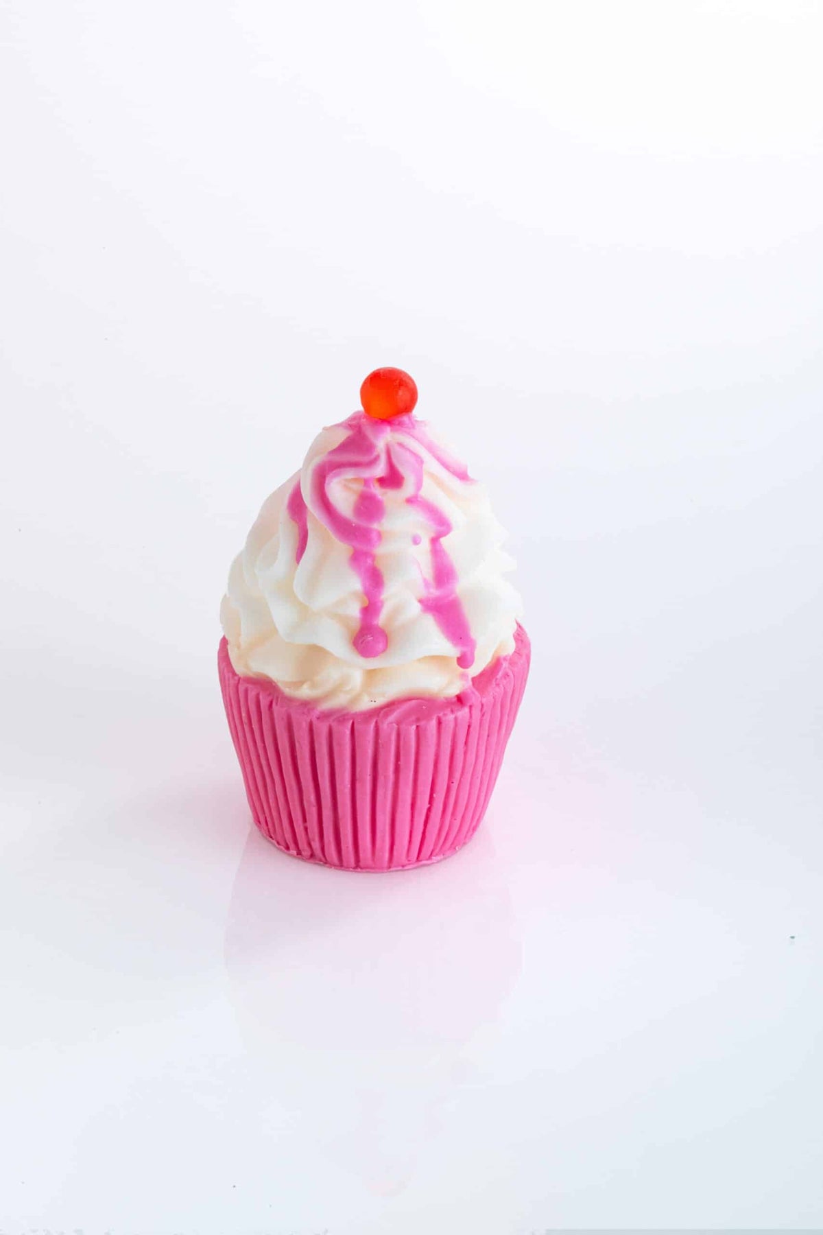 Cherry Ice Cream Cupcake