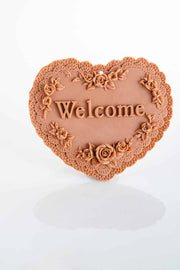 סבון לב WELCOME עם סרט לתליה