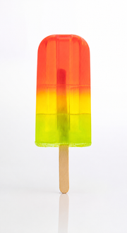 Popsicle soap traffic light