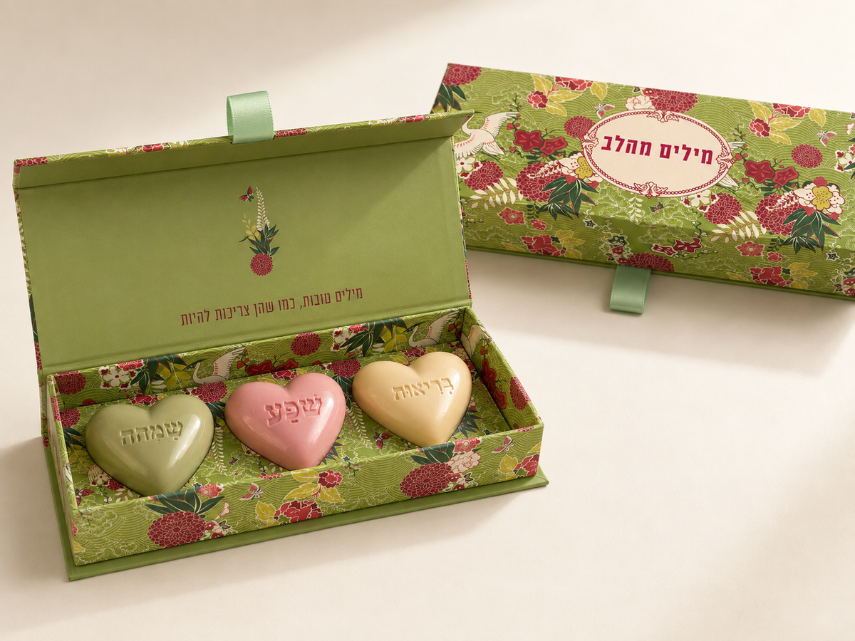 Words from the Heart Kit - Green Floral Model