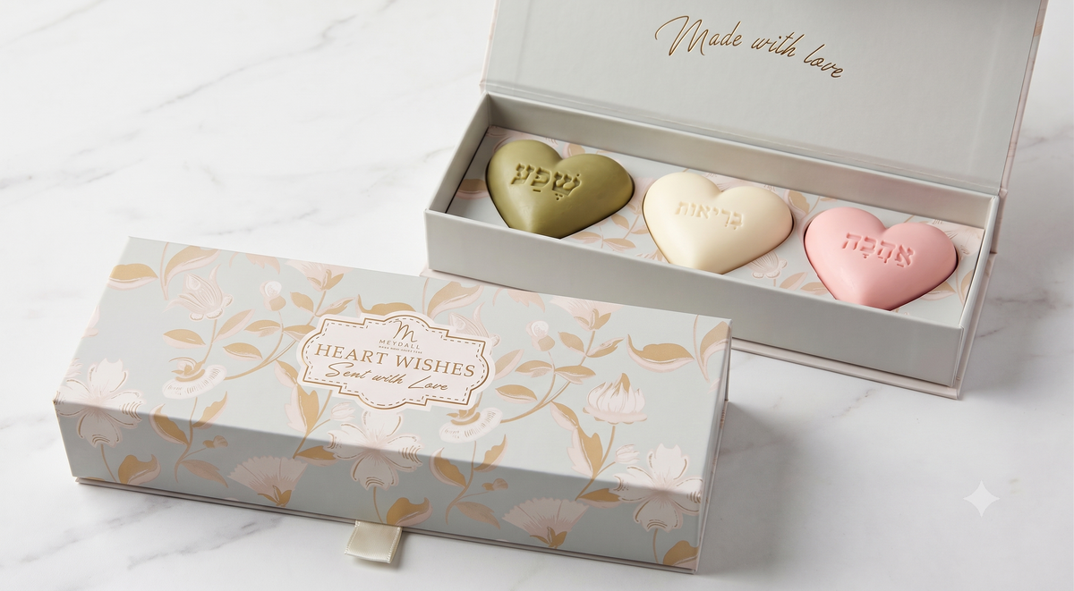 Words from the Heart - Blue Brown Rustic Model