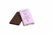 Go get checked - chocolate bar