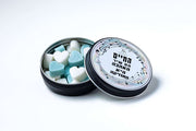 Life is the song, love is the music - little hearts in a round black tin