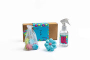 Happy Floral Gift Box - Blue