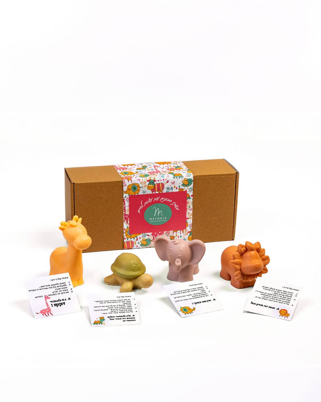 Animal Soaps Set with Life Advice