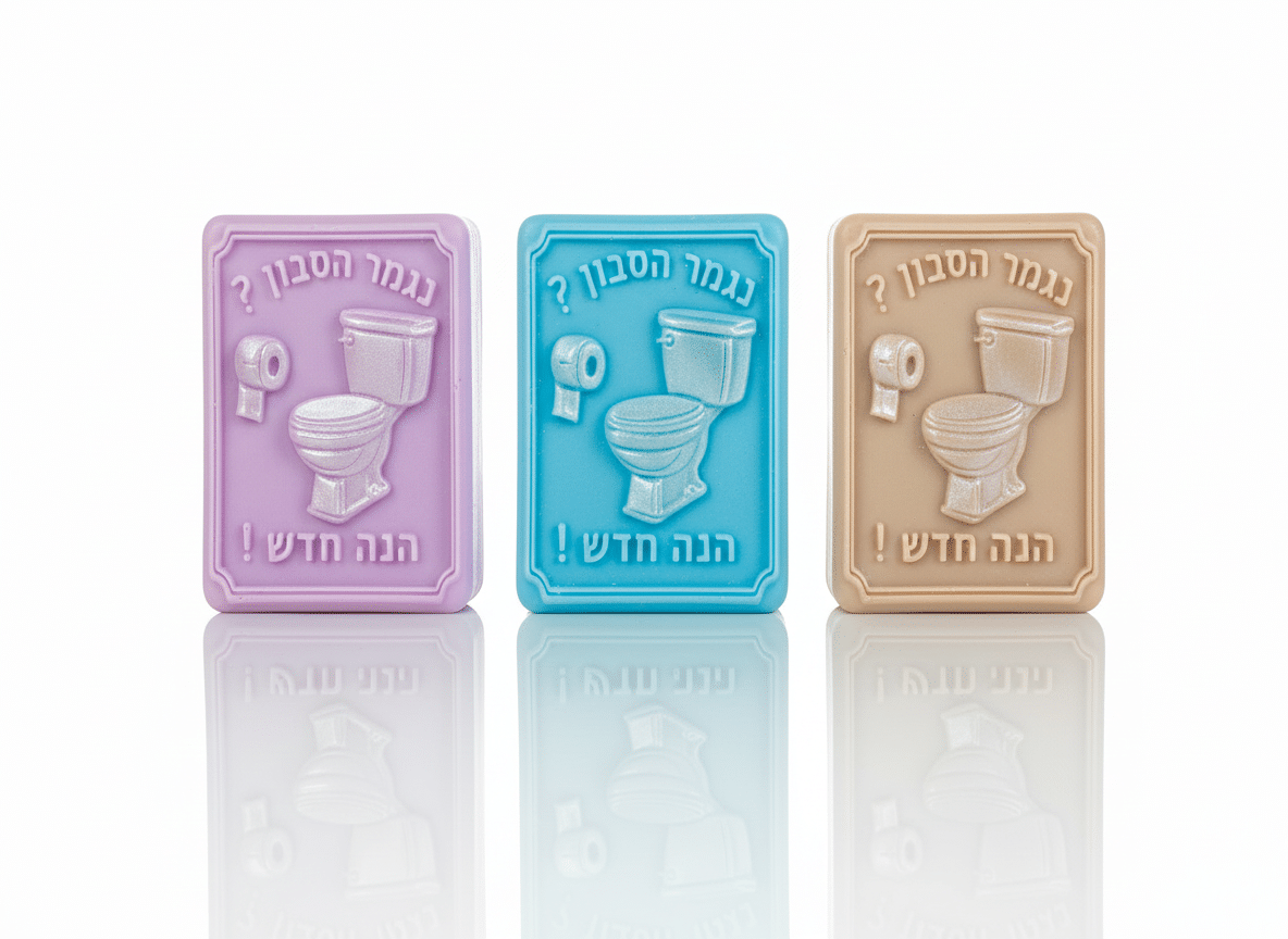 סבון – נגמר הסבון הנה חדש